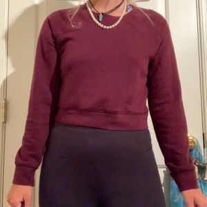 Forever 21 cropped sweater
